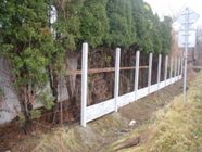 Betonové ploty montáž